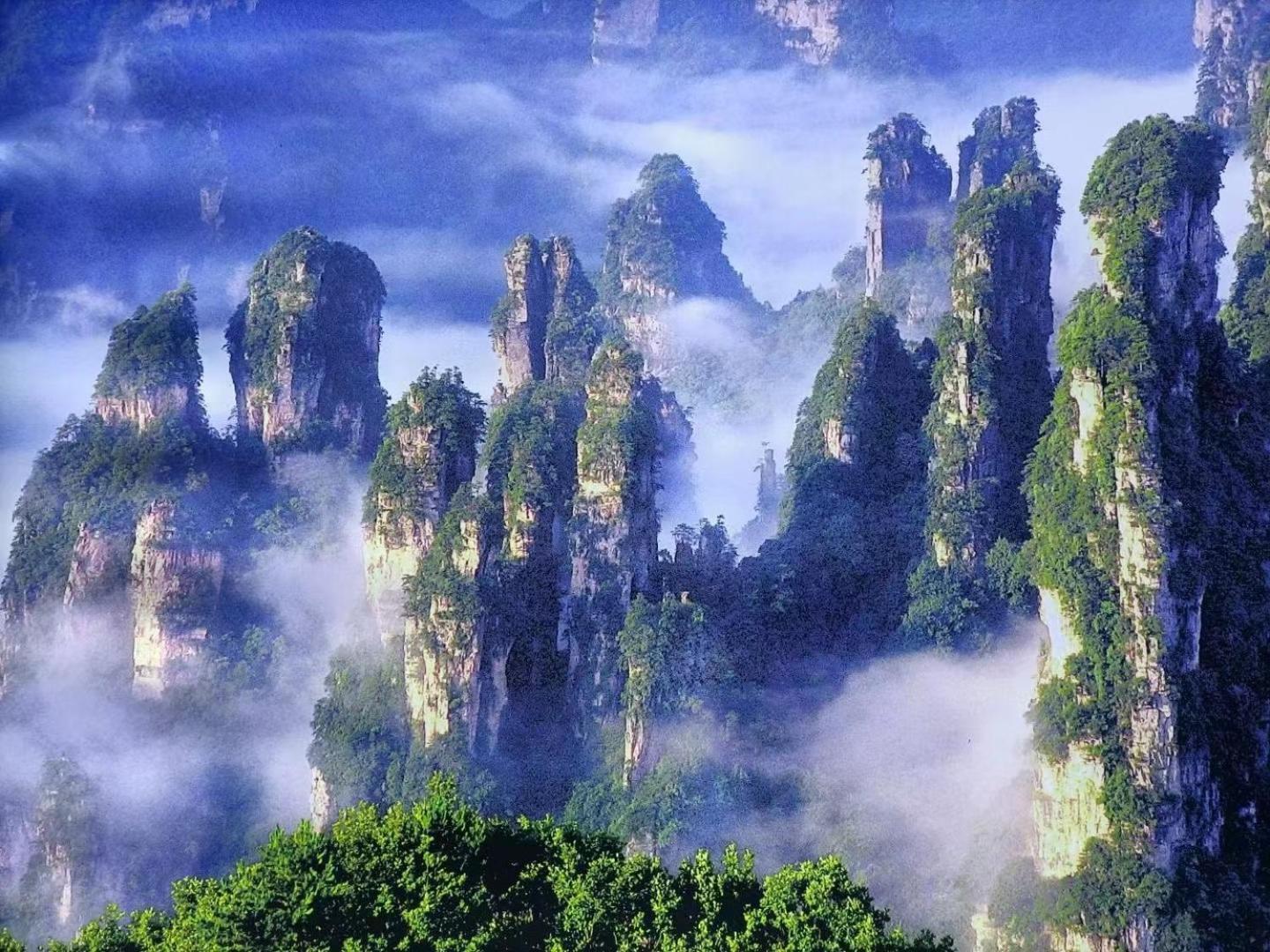 Yijingju Humanistic Inn Zhangjiajie Eksteriør billede